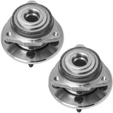 MotorbyMotor 513178 Front Wheel Bearing & Hub Assembly Fits for Jeep Liberty 2002 2003 2004 2005 Wheel Hub w/5 Lugs, Non-ABS (2 PACK)