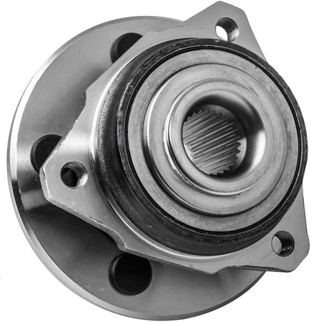 MotorbyMotor 513178 Front Wheel Bearing & Hub Assembly Fits for Jeep Liberty 2002 2003 2004 2005 Wheel Hub w/5 Lugs, Non-ABS (2 PACK)