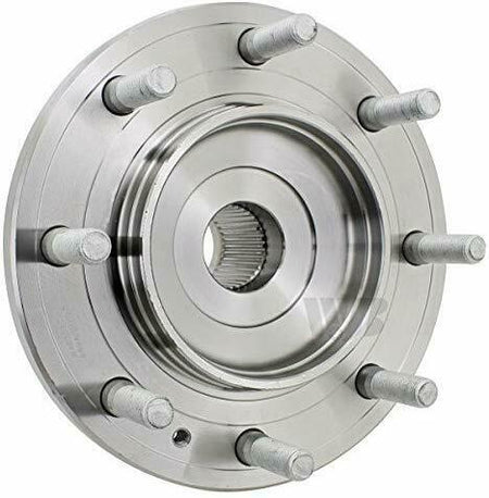 Front Wheel Bearing and Hub For 2011-2019 Sierra Silverado 3500 HD 4WD