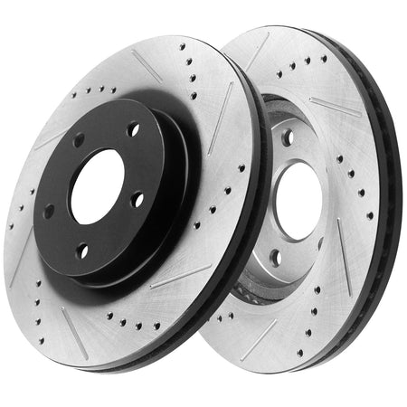 Front E-Coating Black Brake Rotors For Ford Escape Mazda Tribute Mercury Mariner