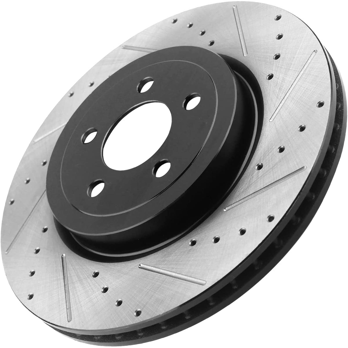 Front Drilled Brake Rotors And Brake Pads for Dodge Charger Magnum Chrysler 300