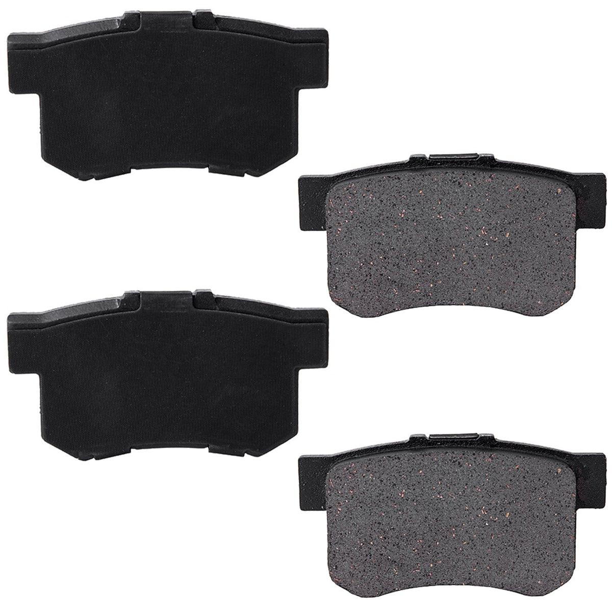 Rear Slotted Disc Brake Rotors + Brake Pad For 2007- 2010 2011 2012 Acura RDX