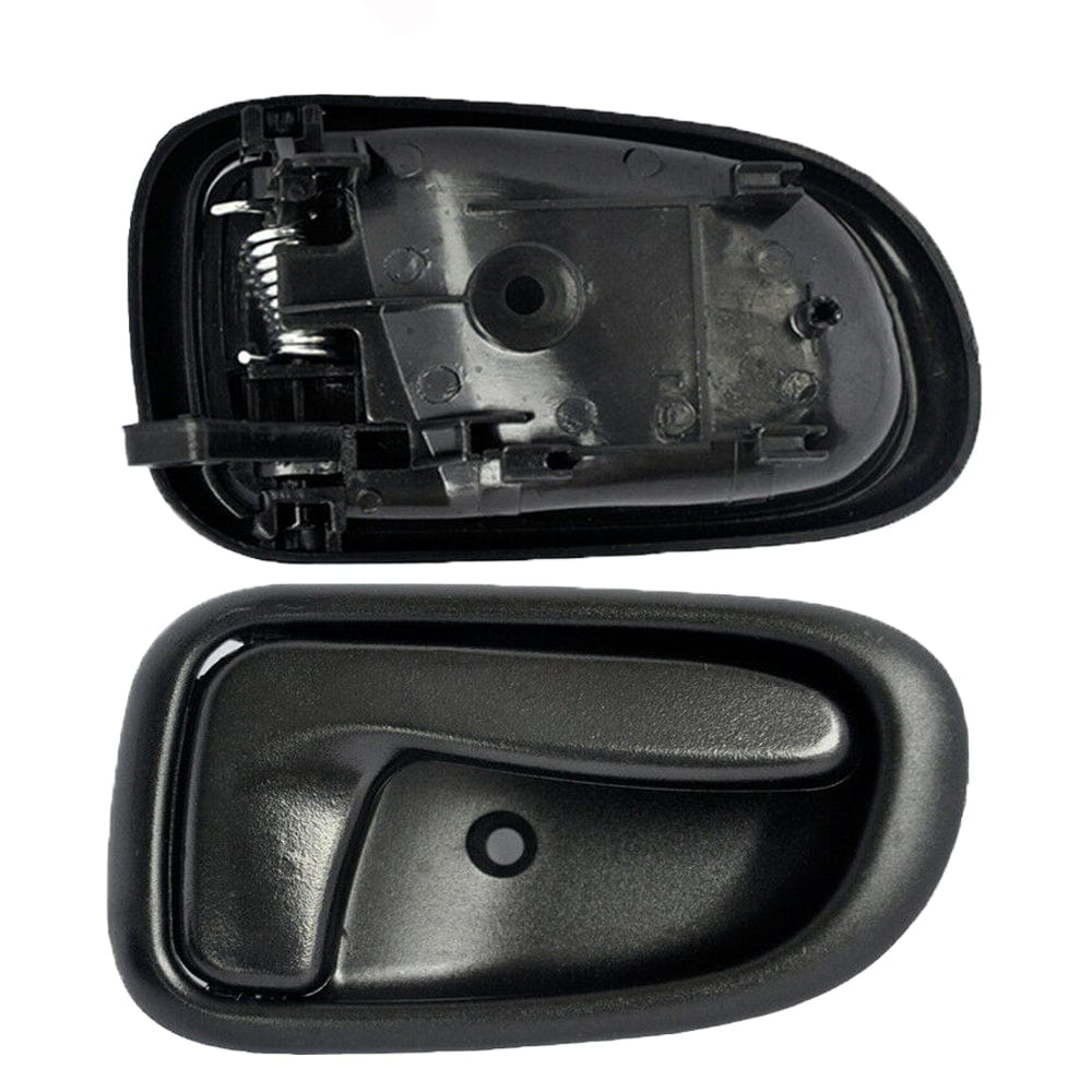 Interior Door Handle Black Set of 4 Kit for 1993-1997 Toyota Corolla inside Front/Rear Driver Passenger Side Inner Door Handles