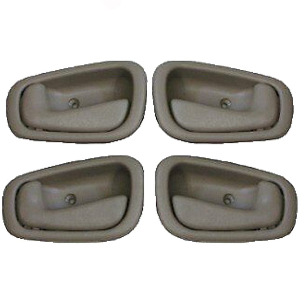 Interior Door Handles Front Rear Left Right Driver Passenger Side Fit 1998-2002 Toyota Corolla GEO Prizm Manual Lock Inside Door Handle-4pcs