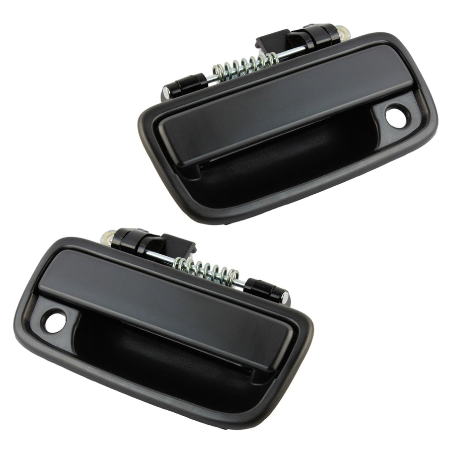 Exterior Door Handle for 1995-2004 Toyota Tacoma Outer  Front Left  Side Door Handle Black -2 Pcs 69220-35020 69210-35020