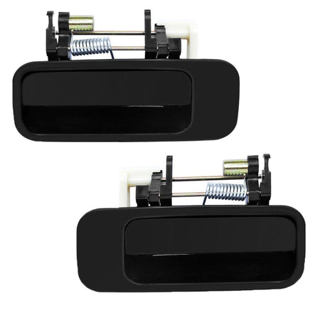 Set of 4 Exterior Door Handle for 1997-2001 Toyota Camry Front Rear Black 69220-AA010