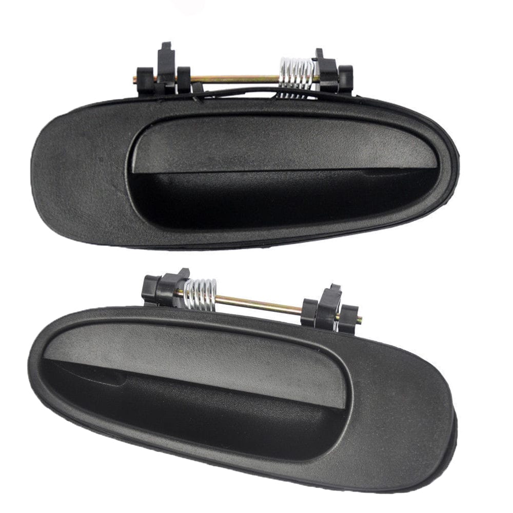 Exterior Door Handles for 1993-1997 Toyota Corolla Prizm Outer Front Rear Door Handle Outside Black-4 Pcs 69230-12140