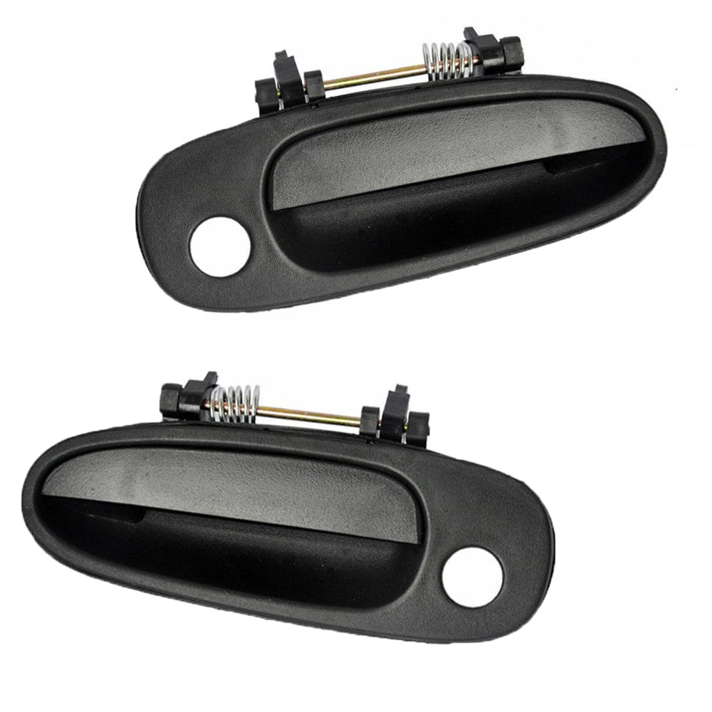 4pcs Exterior + 4pcs Interior Door Handles Fit 1993-1997 Geo Prizm, 1993-1997 Toyota Corolla Front/Rear Door Handle, 69230-12140