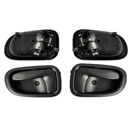 4pcs Exterior + 4pcs Interior Door Handles Fit 1993-1997 Geo Prizm, 1993-1997 Toyota Corolla Front/Rear Door Handle, 69230-12140