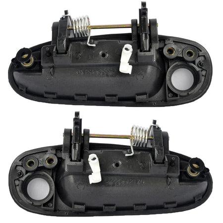 4pcs Exterior + 4pcs Interior Door Handles Fit 1993-1997 Geo Prizm, 1993-1997 Toyota Corolla Front/Rear Door Handle, 69230-12140