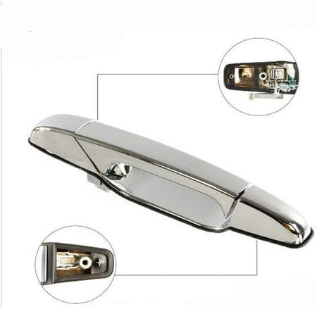 Front Right Side Door Handle for 2007-13 GMC Truck & SUV Avalanche Tahoe Chrome