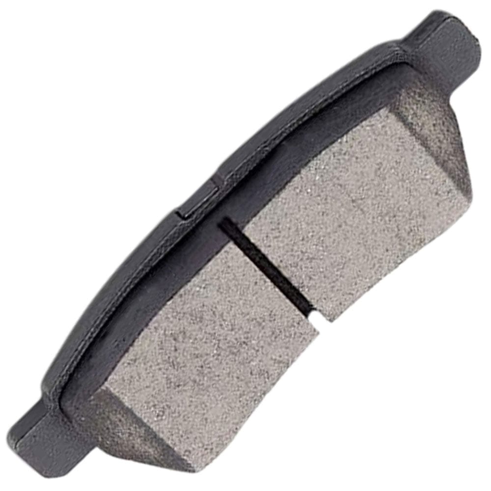 MotorbyMotor Rear Ceramic Brake Pads with Hardware Kits Nissan Frontier 2005-2009, Nissan Xterra 2005-2015, Suzuki Equator 2009-2012 Low Dust Brake Pad