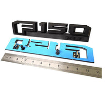 Load image into Gallery viewer, Ford F-150 XLT Fender Emblems- Matte Black Badge