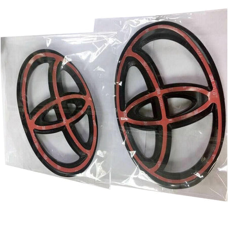 Toyota 4Runner Trd Off Road Emblem kit Blackout Overlay #PT948-89200-02