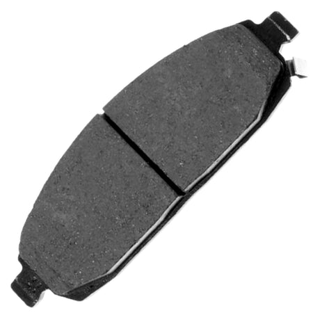 MotorbyMotor Front Ceramic Brake Pads with Hardware Kits Jeep Commander 2006-2010, Jeep Grand Cherokee 2005-2010 (Excludes SRT-8 Models) Low Dust Brake Pad