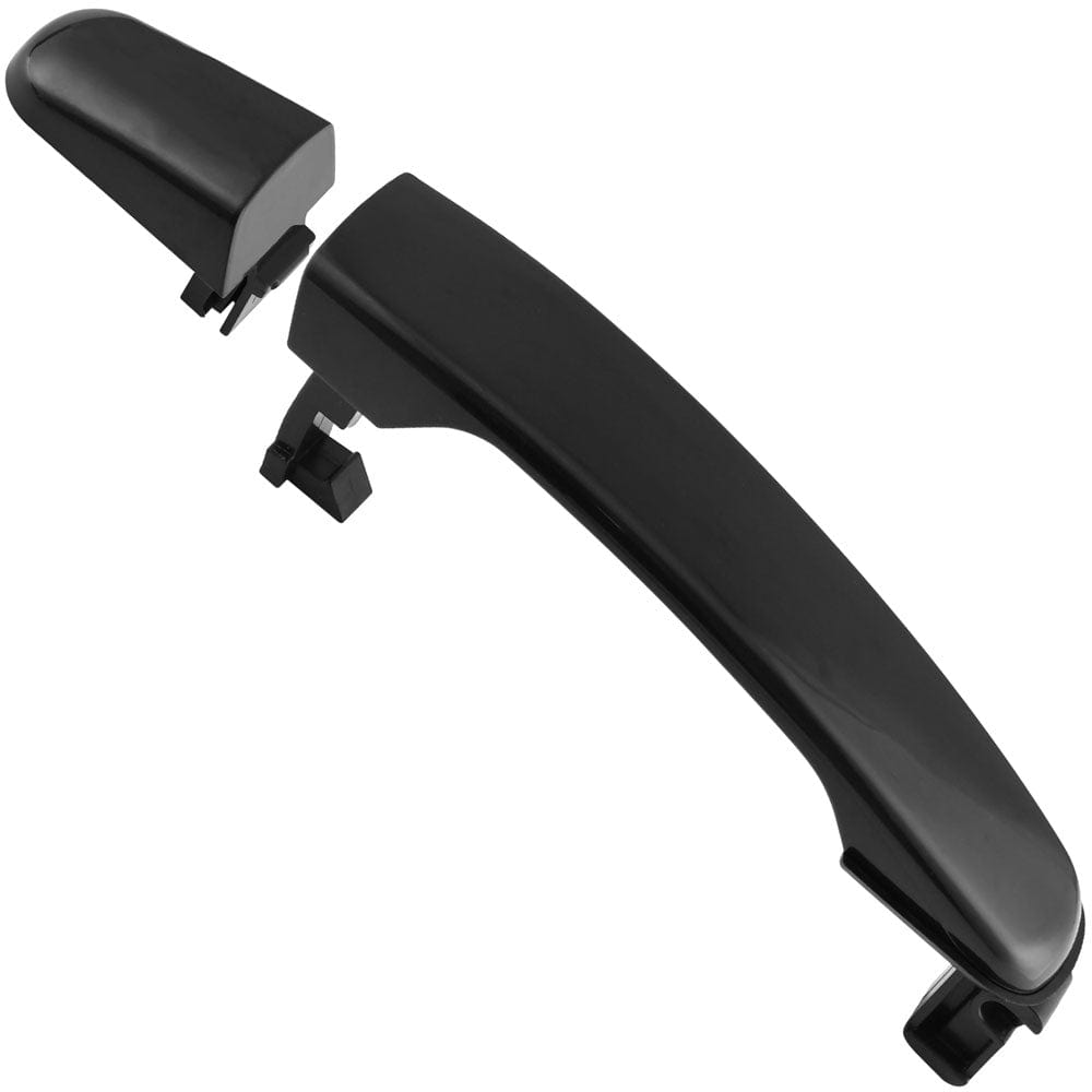 Front Exterior Door Handle Fits for Chevy Equinox HHR Malibu, Pontiac G6 Torrent, Suzuki XL-7 Car Door Handle (Black, Driver & Passenger Side)