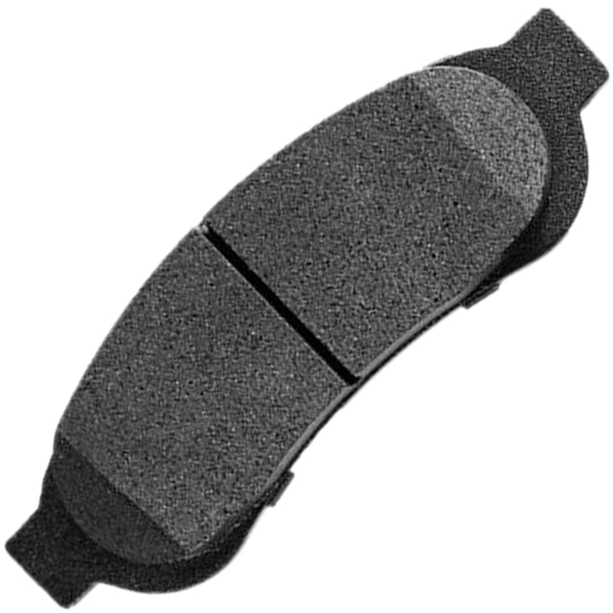 MotorbyMotor Rear Ceramic Brake Pads with Hardware Kits for Ford F-250 F-350 F-450 Super Duty Low Dust Brake Pad