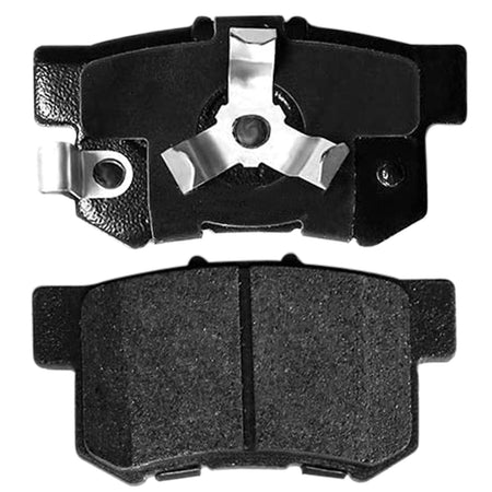 MotorbyMotor Rear Ceramic Brake Pads with Hardware Kits BMW 525i 525ix 528i 528xi 530i 530xi 535i xDrive 535xi X5 X6 Low Dust Brake Pad