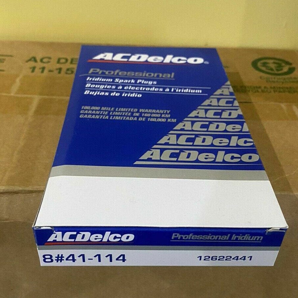 ACDelco IRIDIUM SPARK PLUGS 41-114 12622441 For Cadillac Chevrolet GMC 8PCS