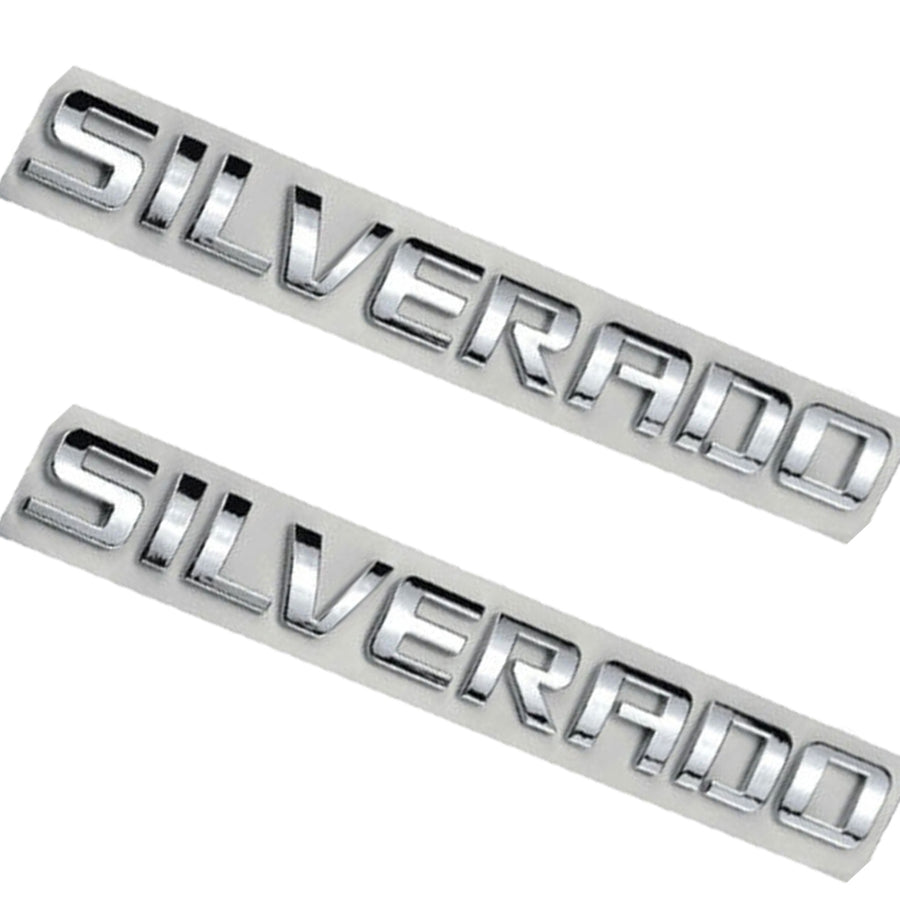 Chevrolet Silverado Emblems - Silverado Letter Chrome 15129652
