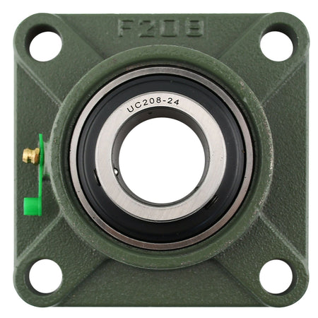 UCP208-24 Solid Pillow Block Flange Mounted Bearing-1-1/2" Bore 2 Bolt -Self Aligning-Pillow Block Bearing-2Pack