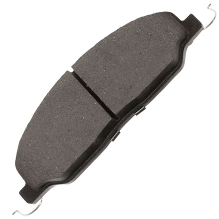MotorbyMotor Front Ceramic Brake Pads w/Hardware Kits for Ford Mustang 2005-2010 (V6 Models Only) Low Dust Brake Pad