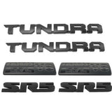 Toyota Tundra Emblem kit - Tundra Iforce5.7 V8 SR5 Matte Black