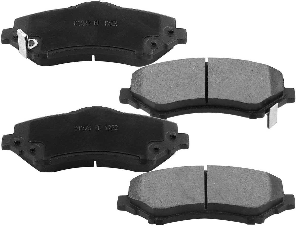 Front Disc Brake Rotors + Ceramic Pads For Chrysler Town & Country Grand Caravan