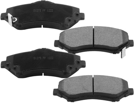 Front Disc Brake Rotors + Ceramic Pads For Chrysler Town & Country Grand Caravan