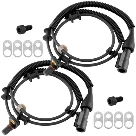 2PCS ABS Sensor Front Left and Right For 2004 Ford F-150 Wheel Speed Sensor