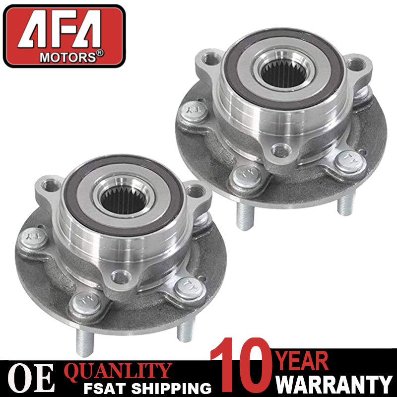 Pair 2 Front Wheel Hub Bearing For Hyundai Elantra Ioniq Kona Veloster Kia Niro