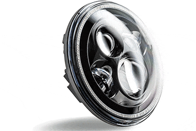 Oracle 7&quot; High Powered LED Headlights - Improve Looks & Light Output