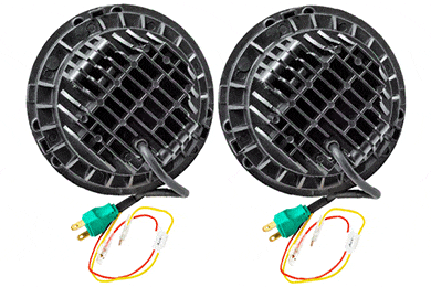 Oracle 7&quot; High Powered LED Headlights - Improve Looks & Light Output