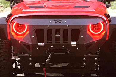 Oracle 7&quot; High Powered LED Headlights - Improve Looks & Light Output
