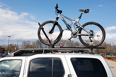 YAKIMA cased FrontLoader Carrier Rack