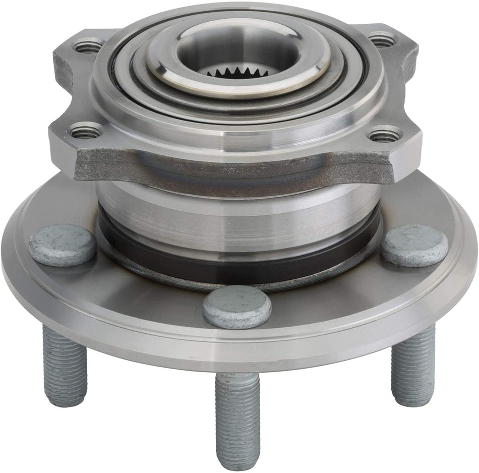 MotorbyMotor 512369 Rear Wheel Bearing Hub Assembly for 2009-2014 Dodge Charger, 2008-2014 Dodge Challenger, 2009-2014 Chrysler 300 Wheel Hub w/5 Lugs (2 PACK)