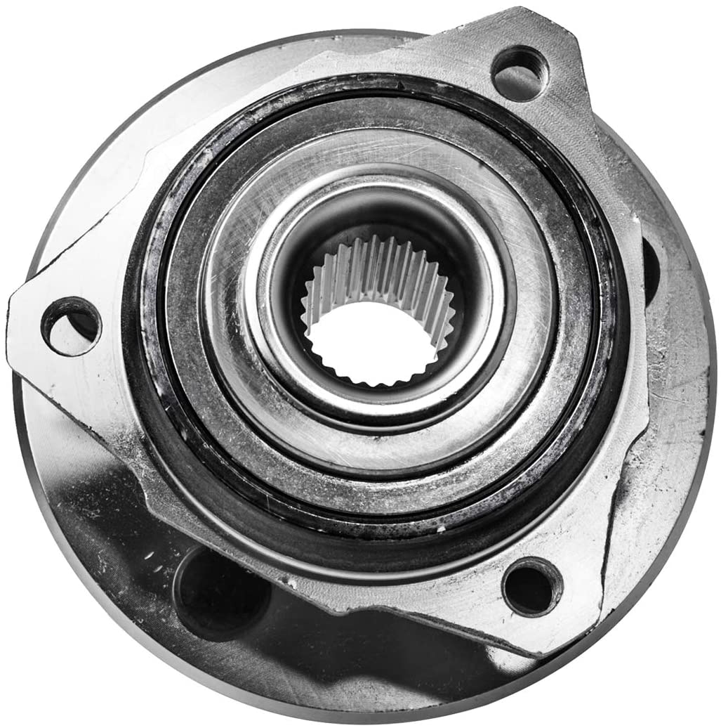 MotorbyMotor 513178 Front Wheel Bearing & Hub Assembly Fits for Jeep Liberty 2002 2003 2004 2005 Wheel Hub w/5 Lugs, Non-ABS (2 PACK)