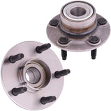 Rear Wheel Bearing Hub for Mercury Sable Ford Taurus w/Drum Brake 2pcs