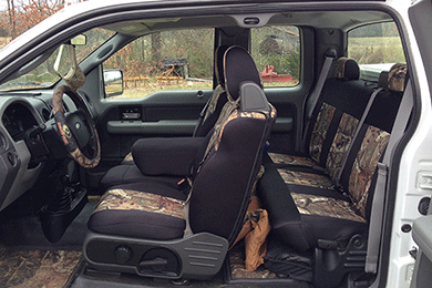 SKANDA Mossy Oak Camo Neosupreme Seat Covers By Coverking - Neoprene Seat Covers | AutoAnything