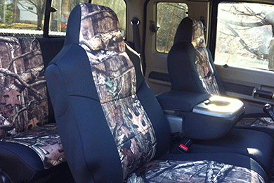 SKANDA Mossy Oak Camo Neosupreme Seat Covers By Coverking - Neoprene Seat Covers | AutoAnything