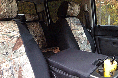 SKANDA Mossy Oak Camo Neosupreme Seat Covers By Coverking - Neoprene Seat Covers | AutoAnything