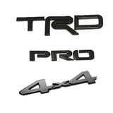 Toyota Trd Pro Emblem kit - TRD Pro, 4x4 Emblem