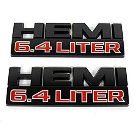 Dodge Ram HEMI 6.4 LITER Emblem 68276960AA