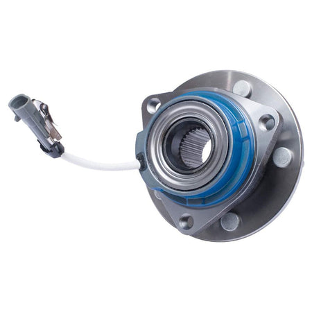 MotorbyMotor 512223 Rear Wheel Bearing Hub Assembly Fits for 2003-2007 Cadillac CTS, 2005-2011 Cadillac STS Wheel Hub w/5 Lugs, w/ABS