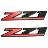Chevrolet Silverado - Z71 Emblem Red Black