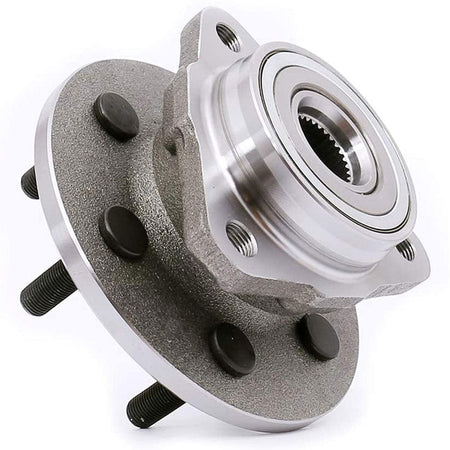 MotorbyMotor 515007 Front Wheel Bearing & Hub Assembly Fits for 1998-2003 Dodge Durango, 1997-2004 Dodge Dakota Wheel Hub w/6 Lugs, 4WD 4x4 - 2 PACK