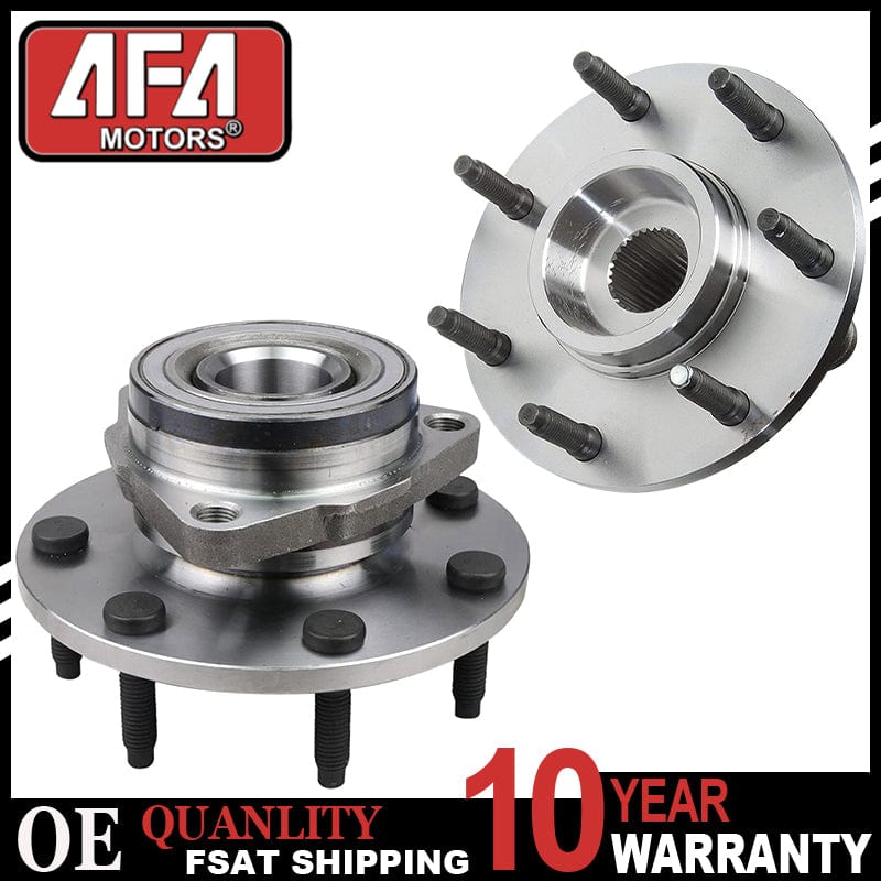 Set of 2 4WD Front Wheel Hub Bearing for Ford 2000 F-150 1997 1998 1999 F-250