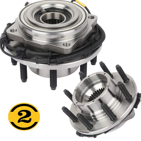 Pair Front Wheel Hub Bearing Assembly for Ford F-250 F-350 Super Duty 2016-2011