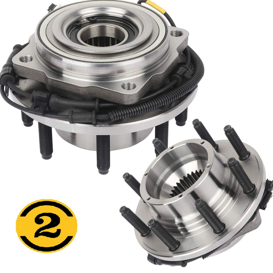 Pair Front Wheel Hub Bearing Assembly for Ford F-250 F-350 Super Duty 2016-2011