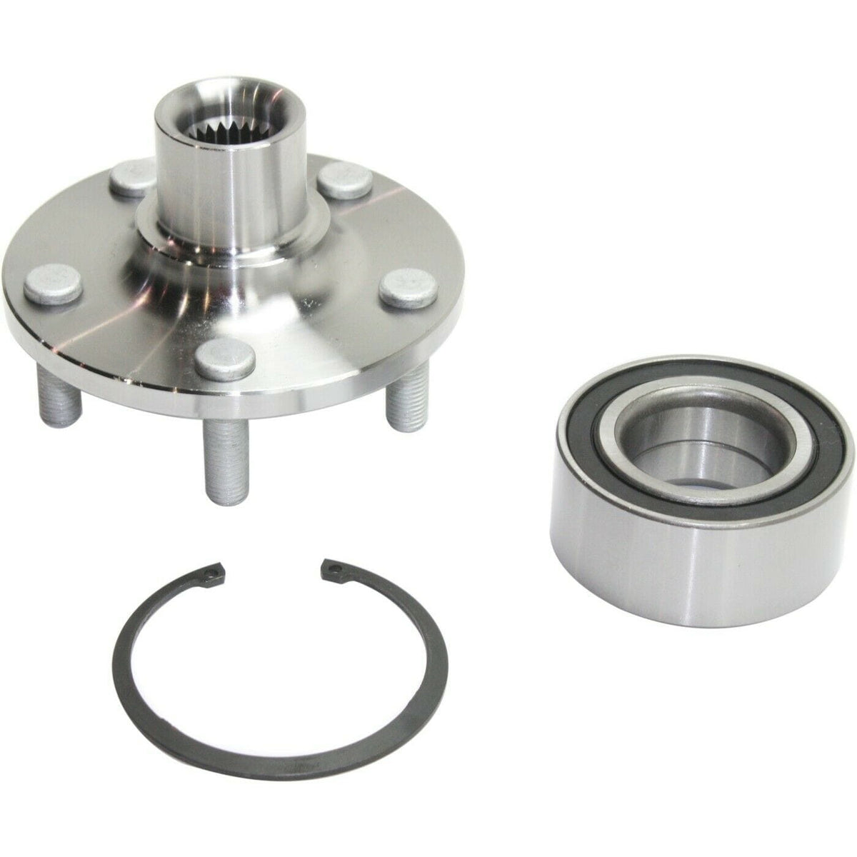 Pair Front Wheel Bearing & Hub Assembly For Dodge Neon 1995 96-1999 5Lugs 518512